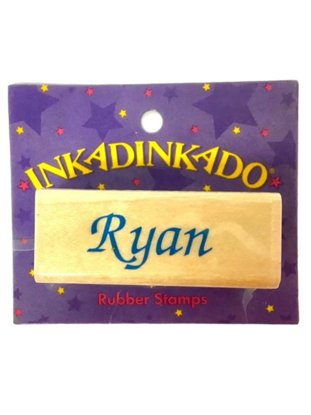 INKADINKADO “Ryan” Rubber Stamp (NWT)